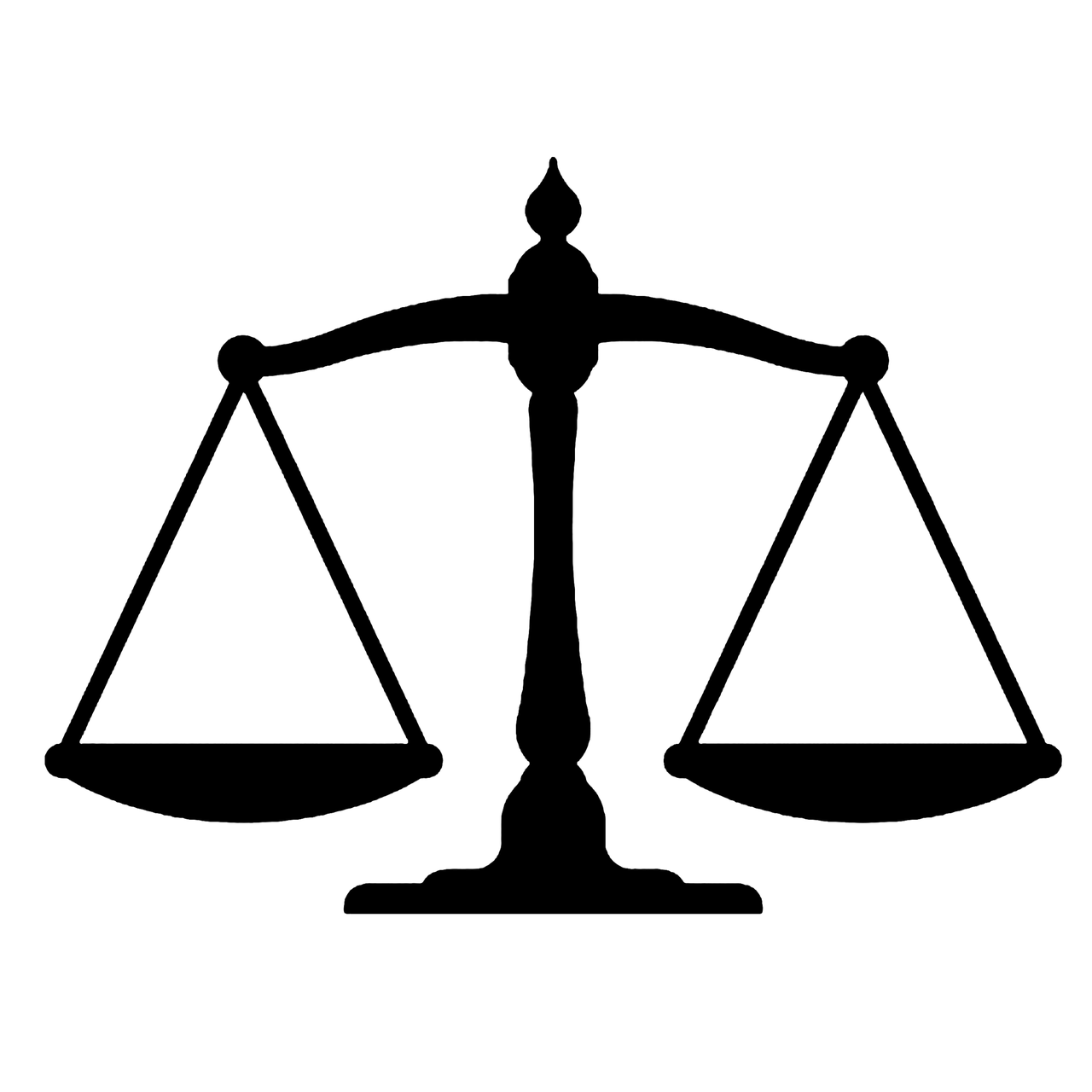 weighting scale, equal-arm balance, symbol